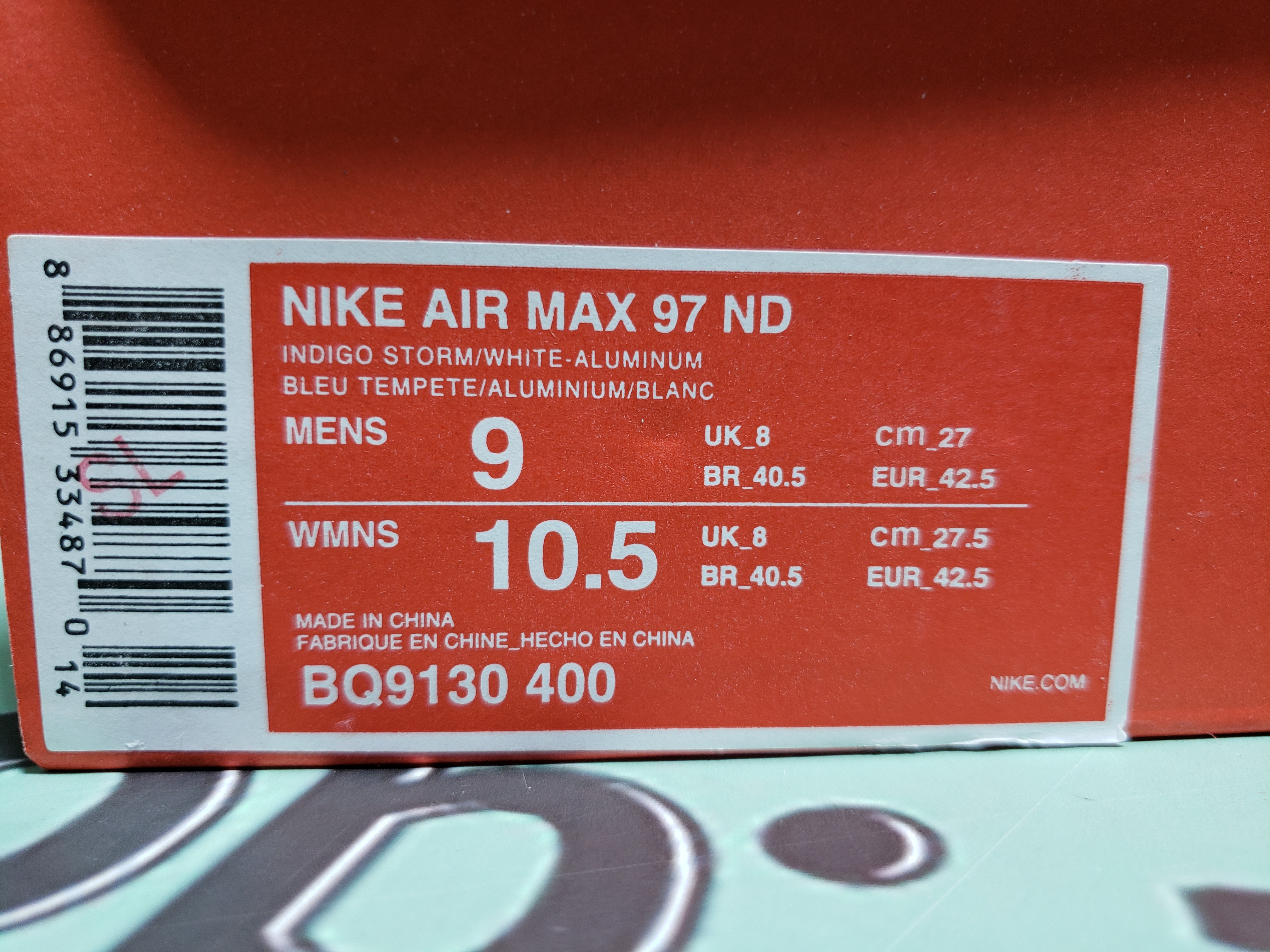 M x Nike Air Max 2090 Black Metallic Silver Orange CW8611-001
